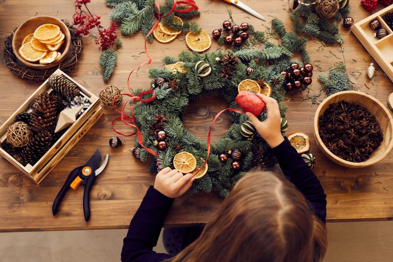 Gift to Nature Christmas Wreath Making Workshops